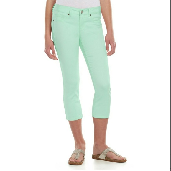 So Women Denim Capris Sz 11 - Picture 1 of 5